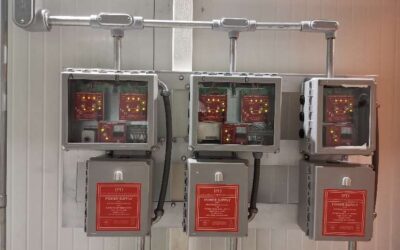 Instalación mecánica y eléctrica de sistema contra incendio BS&B