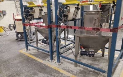 Suministro, fabricación e instalación de sistema de transporte helicoidal en acero inoxidable